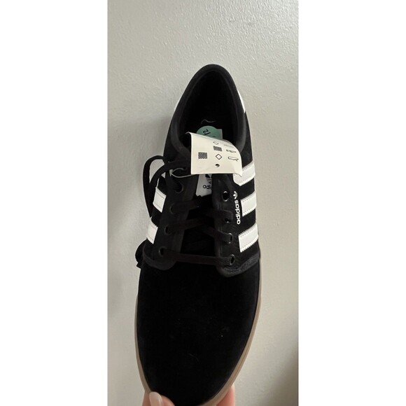 New adidas originals Seeley 'Black White' EE6136 Men Sz 8.5 Shoes Sneakers - Picture 9 of 11